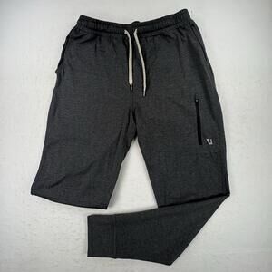 Vuori Sunday Performance Jogger Mens Small Charcoal Heather Gray Athletic Pants
